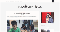 Desktop Screenshot of motherinc.org